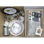 A box of Royal memorabilia **PLEASE NOTE THIS LOT IS NOT ELIGIBLE FOR POSTING AND PACKING**