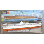A Revell Orient Liner S.S. Oriana, assembled, with box
