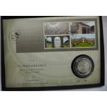 2020 UK 75th Anniversary of the End of the War, limited edition £5 silver proof 28.28g coin cover