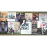 A collection of Marilyn Monroe books, mainly hardback **PLEASE NOTE THIS LOT IS NOT ELIGIBLE FOR