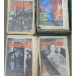 Sounds magazines, 1980's