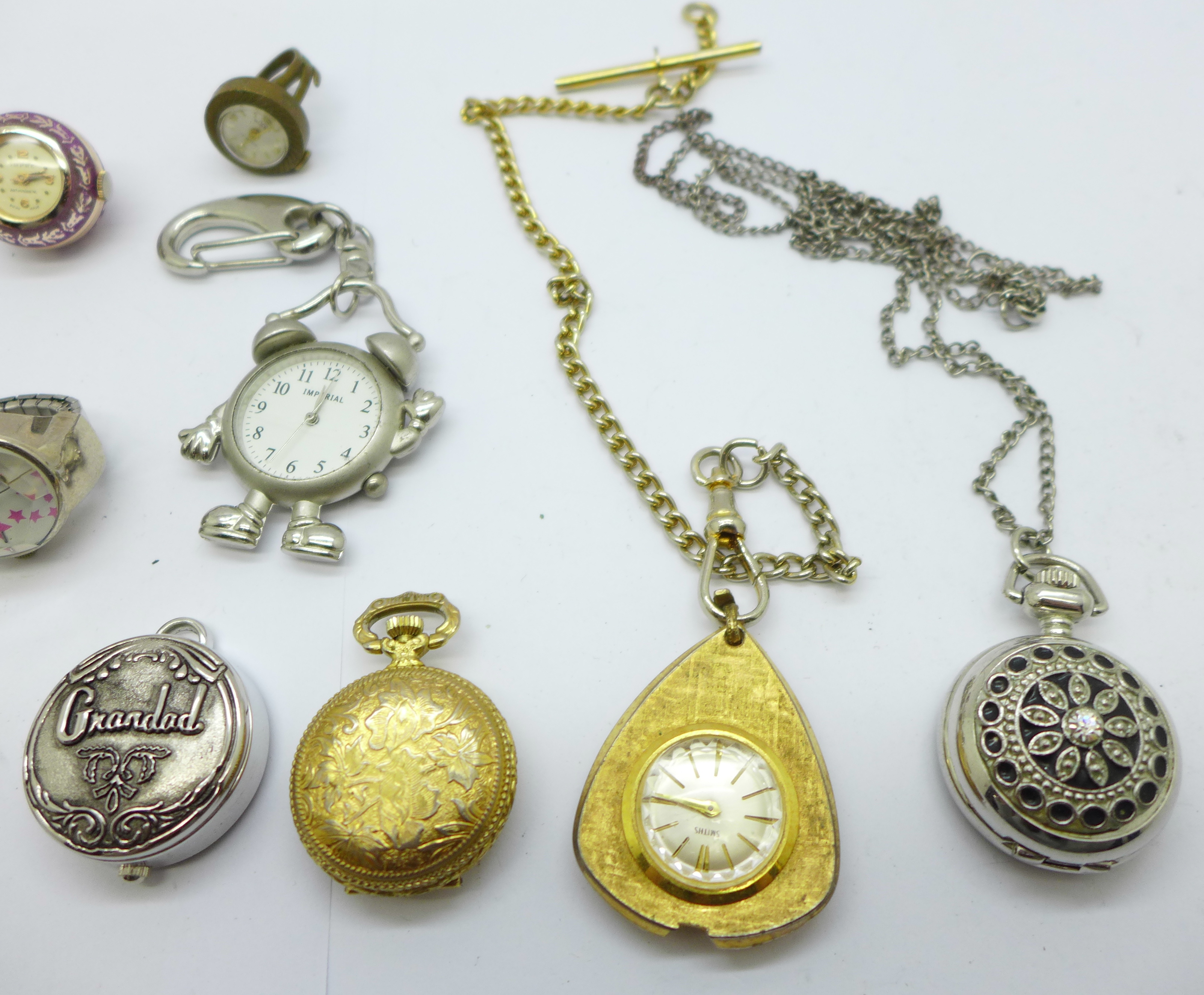 A collection of pendant and ring watches - Image 3 of 3