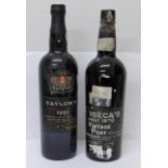 Two Bottles of Port:- Fonseca Finest 1970 vintage, Taylor's Late Bottled Vintage 1995