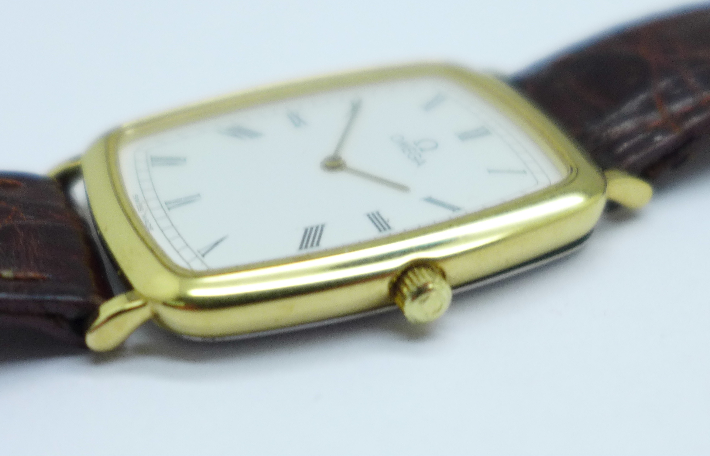 An Omega DeVille wristwatch with Omega strap and buckle, 26mm case - Image 2 of 6