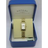 A Rotary wristwatch, boxed