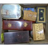 Vintage and later tins and boxes **PLEASE NOTE THIS LOT IS NOT ELIGIBLE FOR POSTING AND PACKING**