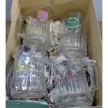 Ten Derby Beer Festival glasses **PLEASE NOTE THIS LOT IS NOT ELIGIBLE FOR POSTING AND PACKING**