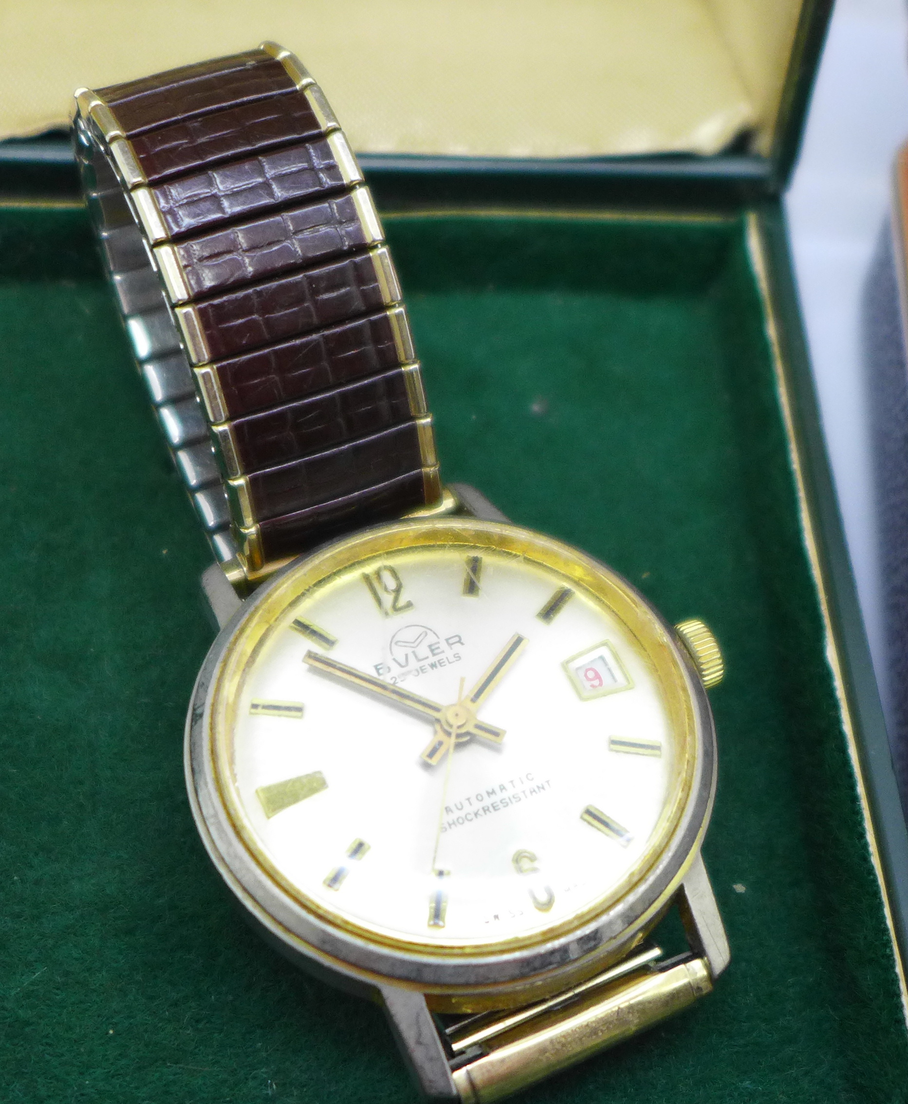 Two wristwatches, Caravelle and Buler, boxed - Image 3 of 3