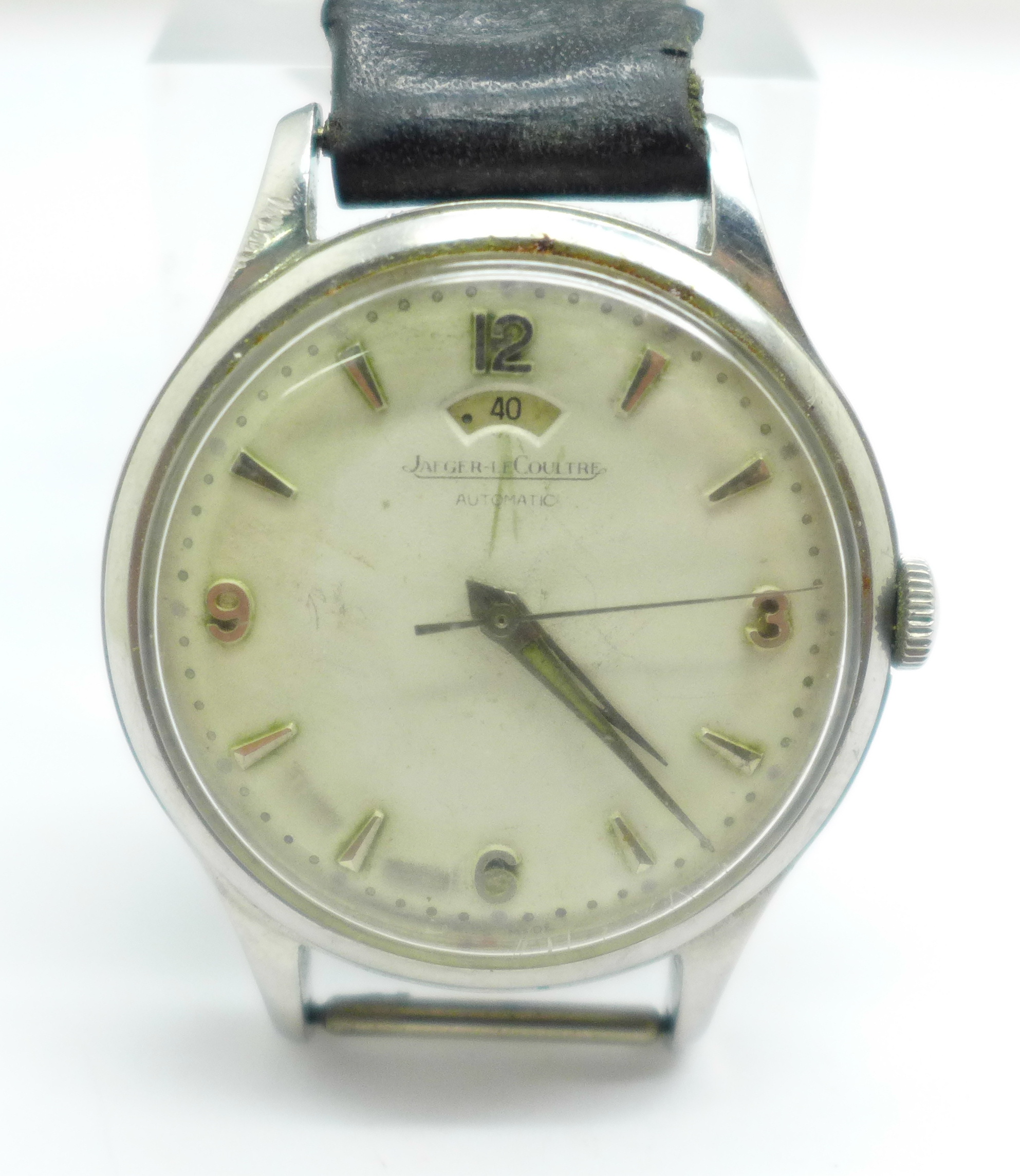 A Jaeger-LeCoultre automatic wristwatch, a/f