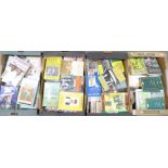 Four boxes of cricket books **PLEASE NOTE THIS LOT IS NOT ELIGIBLE FOR POSTING AND PACKING**