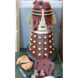 A Doctor Who large remote control Dalek, 21" (51cm) tall, with instructions