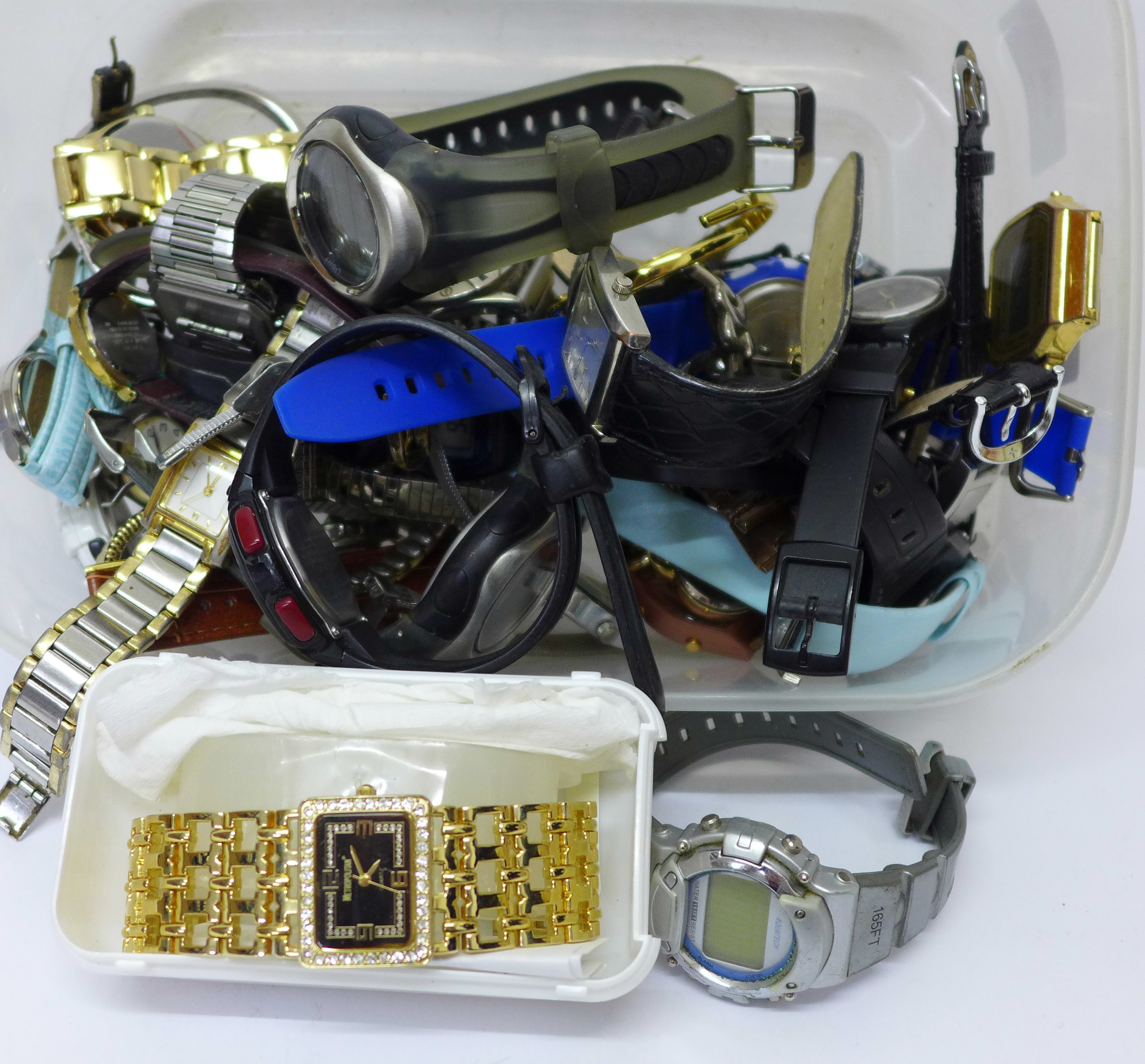 Wristwatches including Casio LCD