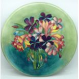 A Moorcroft plate, 26.5cm