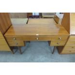 A Gimson & Slater Ltd. Vesper Furniture teak desk