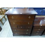 A Stag Minstrel chest of drawers