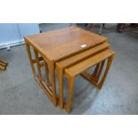 A G-Plan Quadrille teak nest of tables