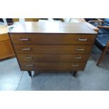 A G-Plan Librenza tola wood chest of drawers