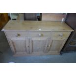 A pine dresser