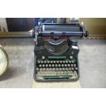 A Bar-Lock typewriter