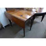 A George IV mahogany Pembroke table