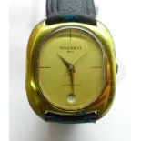 A lady's Nina Ricci automatique date wristwatch, 31mm case