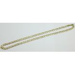 A 9ct gold chain, 11.6g, 48cm