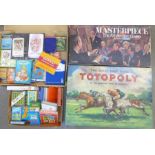 A collection of children's card games including Enid Blyton and Noddy and two children's board