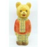 A Rupert The Bear money bank, 11cm