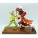 A Royal Doulton limited edition Peter Pan figure, 0569/3000, The Duel, with box and certificate