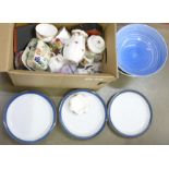 Denby and Royal Albert Old Country roses tea wares, etc. **PLEASE NOTE THIS LOT IS NOT ELIGIBLE