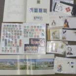 Stamps:- Chinese stamps, First Day Covers, postal history, year packs, etc.