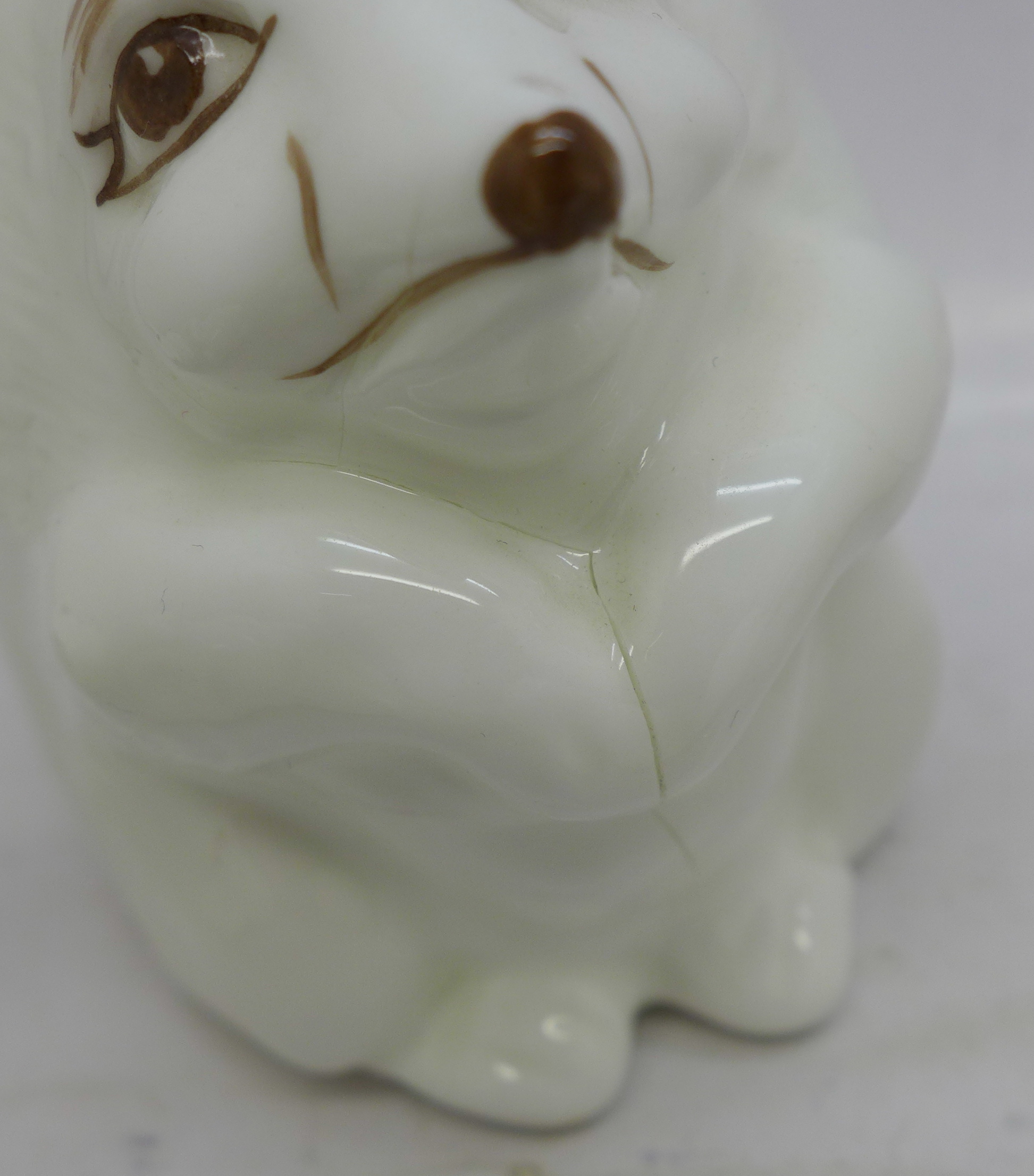 A collection of eight Coalport animals, hedgehog a/f (cracked) - Image 3 of 14