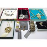 Designer jewellery including Laura Ashley