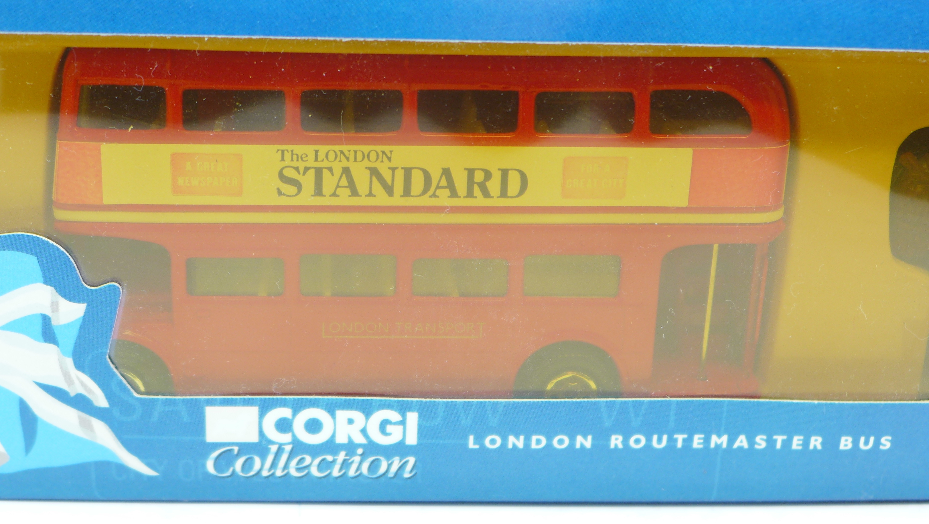 A Corgi Collection, 60003, London Gift Set, Routemaster bus, mounted Policeman and Taxi, boxed - Image 4 of 8
