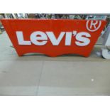 A Levis perspex shop sign