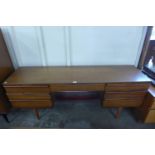 A teak desk