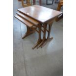 A G-Plan Fresco teak nest of tables