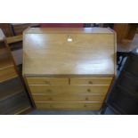 A teak bureau