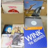 LP records and 7" singles, 1970's to 1990's