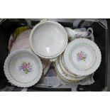 A collection of Clarice Cliff dinnerwares **PLEASE NOTE THIS LOT IS NOT ELIGIBLE FOR POSTING AND