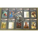 Eleven Marvel Ultimate Graphic Novels Collection books