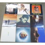 1980's LP records and 12" singles and classical LPs (35)