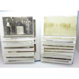 Postcards:- album of photograph postcards (40)