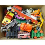 Die-cast model vehicles and other toy vehicles