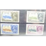 Stamps:- Hong Kong mint stamps, First Day Covers, mainly QE II but does including 1935 silver