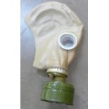 A 1970's gas mask