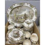 Johnson Bros. tea and dinnerware **PLEASE NOTE THIS LOT IS NOT ELIGIBLE FOR POSTING AND PACKING**