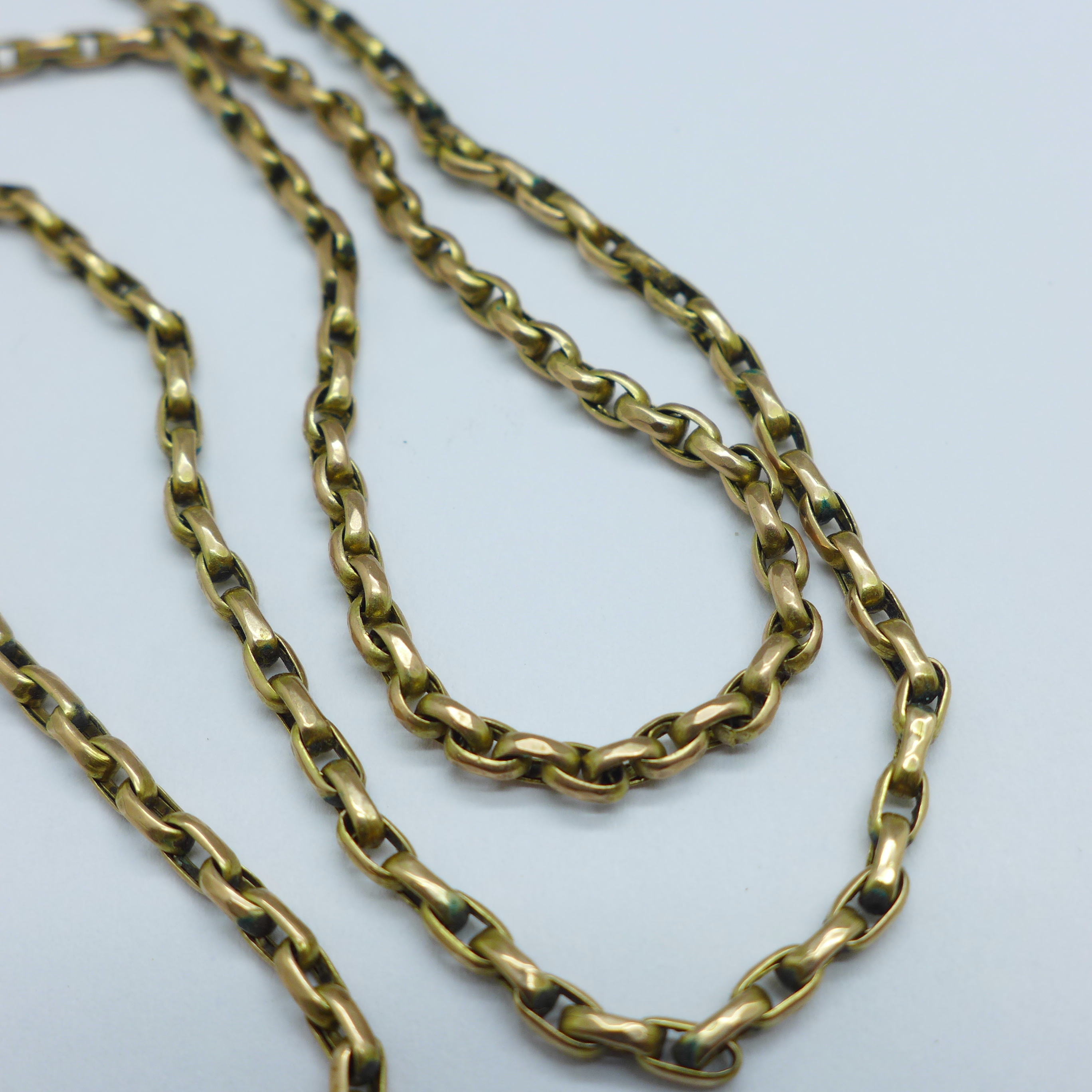 A 9ct gold chain, 7.3g, 53cm - Image 2 of 3