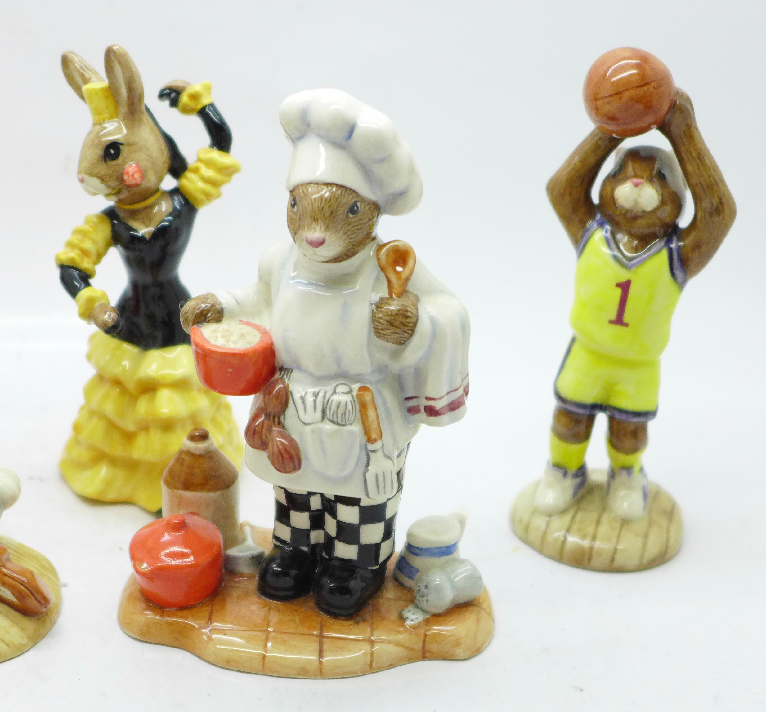 Seven Royal Doulton Bunnykins figures, boxed - Image 3 of 3