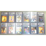 Twelve Marvel Ultimate Graphic Novels Collection books